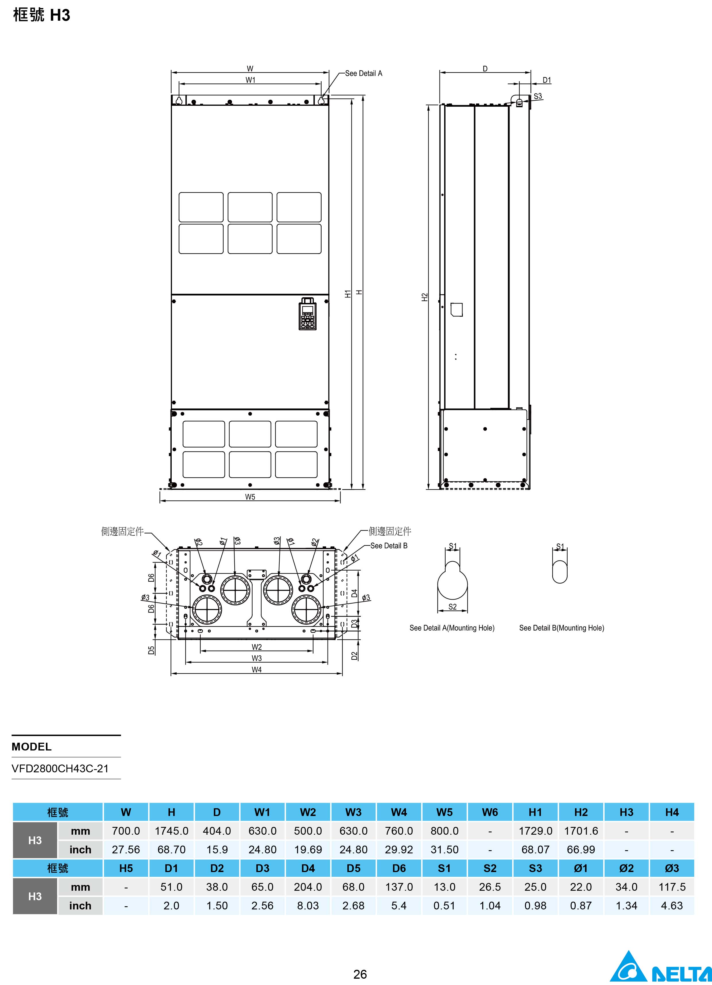 臺達CH2000變頻器廠家|選型手冊|參數設置步驟